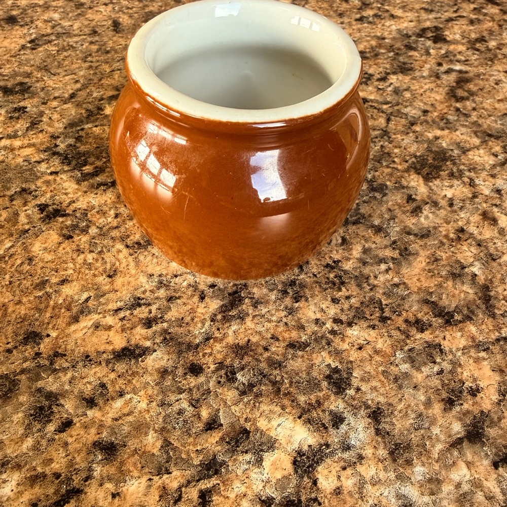 Ceramic Brown Kitchen Jar